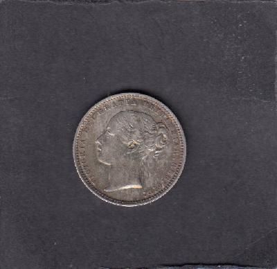 Beschrijving: 1 Shilling VICTORIA